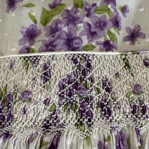 Rare Editions Easter/Spring Floral Dress - Picture 4 of 5